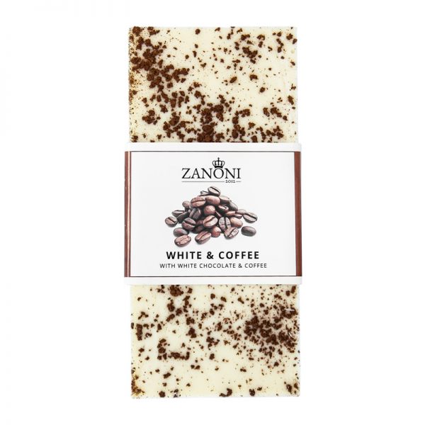 White Coffee 100g Chocolate Slab